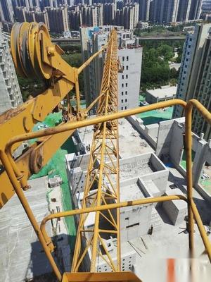 河北唐山出售11年固衡5013一臺(tái)塔吊,標(biāo)高多九個(gè)節(jié),兩道付強(qiáng)成色好,工地待拆,